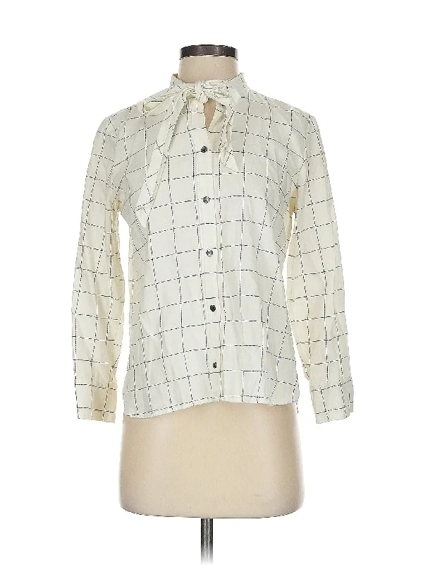 Long Sleeve Blouse Confident Women's High - fashion