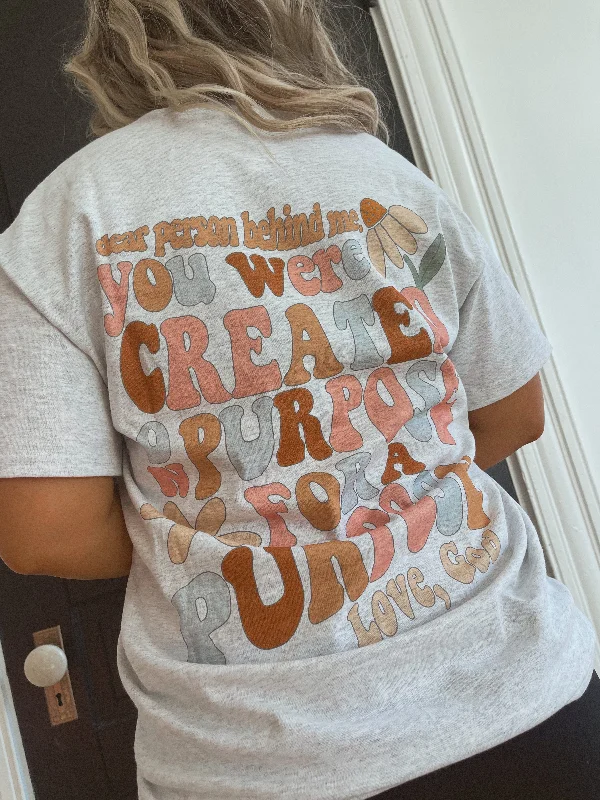 Created on Purpose Tee Practical Women's Quick - dry
