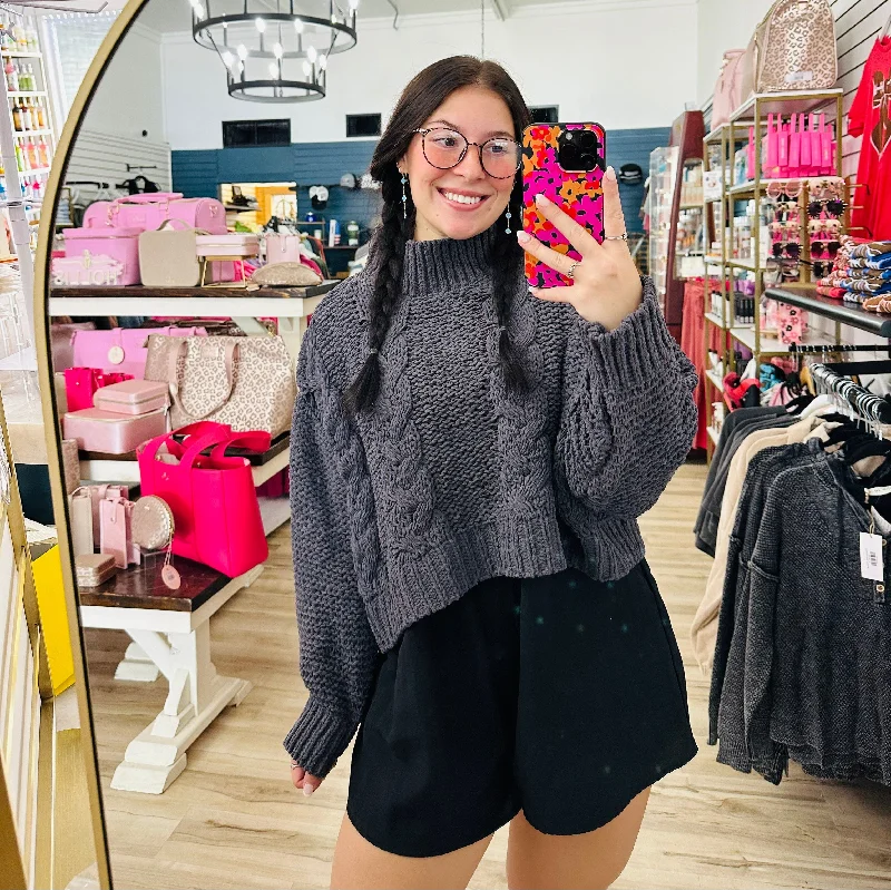 Ash Grey Comfort Sweater Street