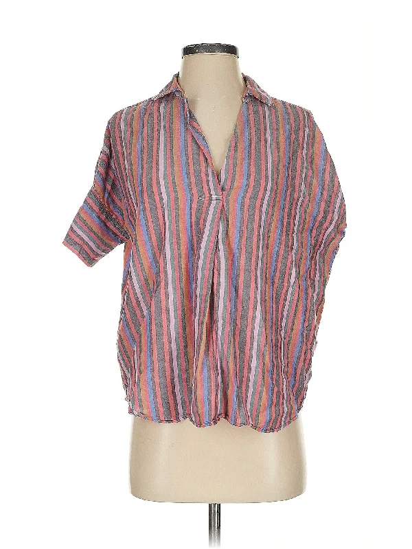 Short Sleeve Blouse Athletic Women's 
