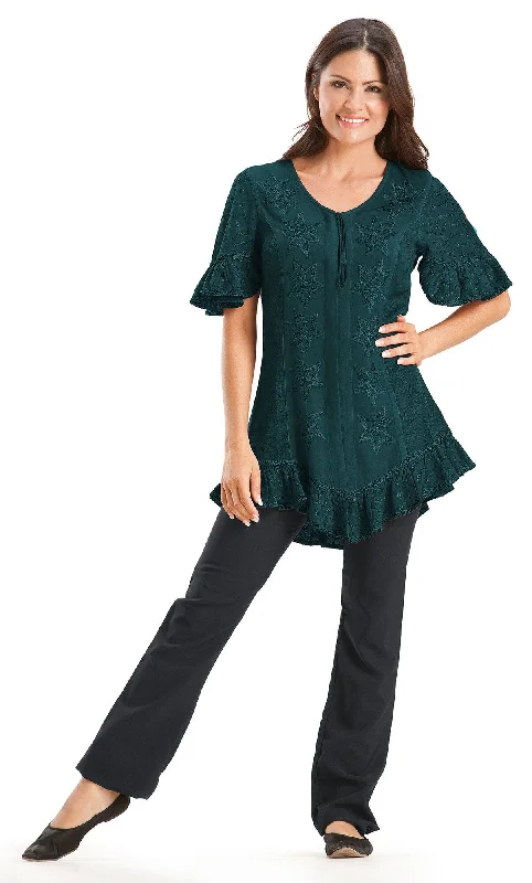 Teal Peacock
