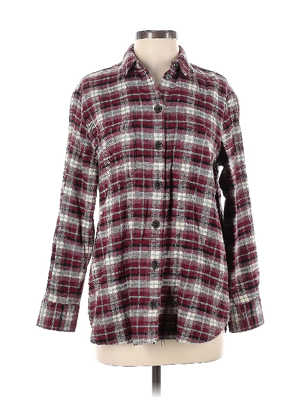 Long Sleeve Button-Down Shirt Refined Women's 
