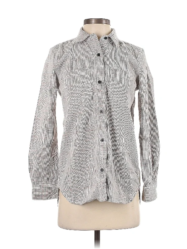 Long Sleeve Button-Down Shirt Dynamic Women's High - energy