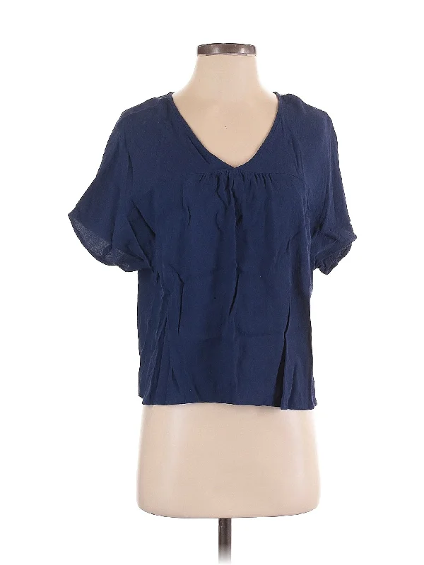 Short Sleeve Blouse Casual Women's Japanese 