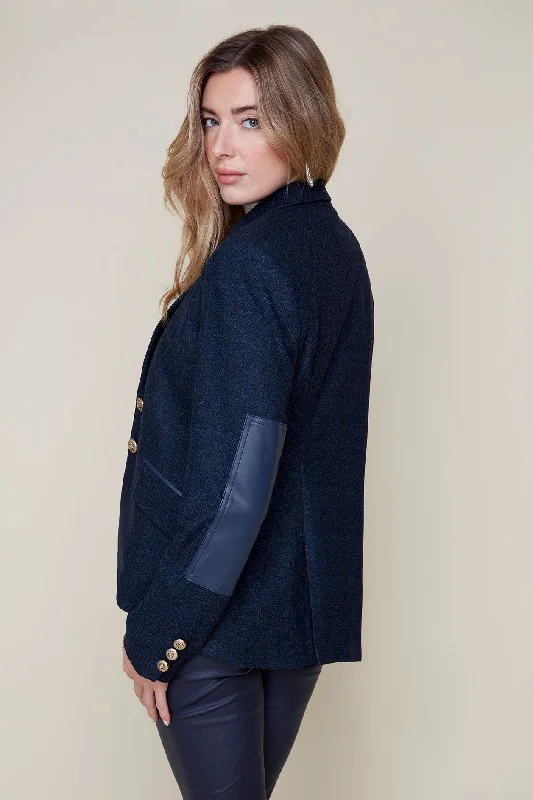 R. 3867L Two Button Blazer Street