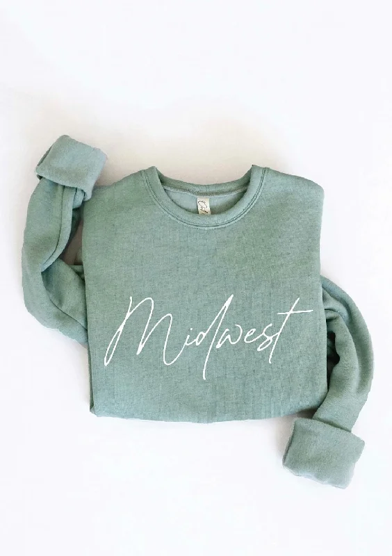 Sage Midwest Crewneck Dynamic Women's High - energy