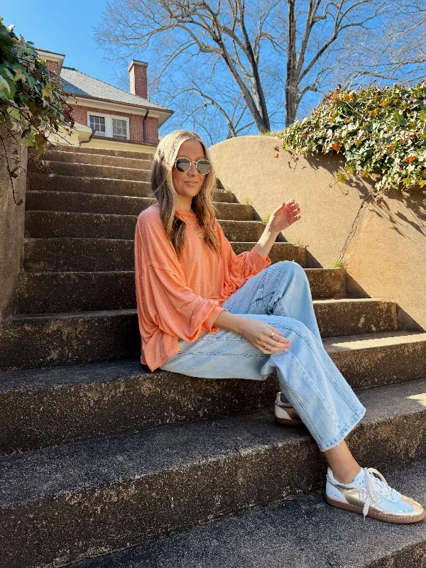 Creamsicle Paradise Top Vacation
