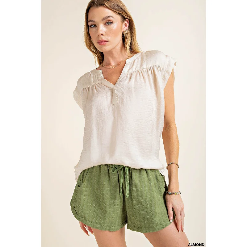 The Vanilla Bean Top Dapper Women's Bow - adorned