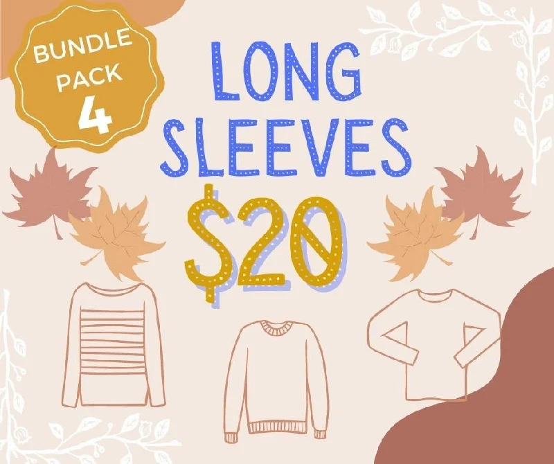 MPLS - Mystery Pack Longsleves Bundle Pack 4 for $20 Refined Women's 