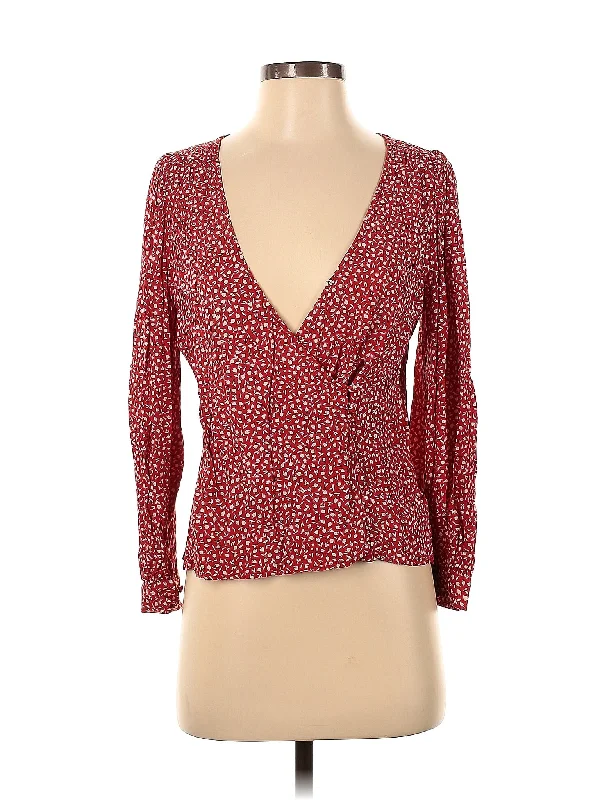 Long Sleeve Blouse Athletic Women's 