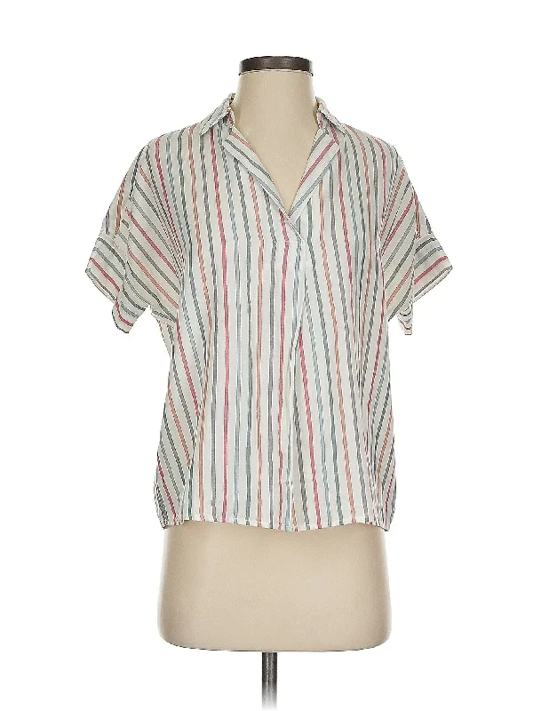 Short Sleeve Blouse Luxurious Women's High -  end