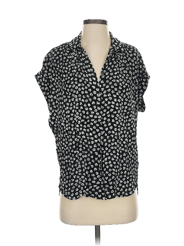Short Sleeve Blouse Trendy Women's 