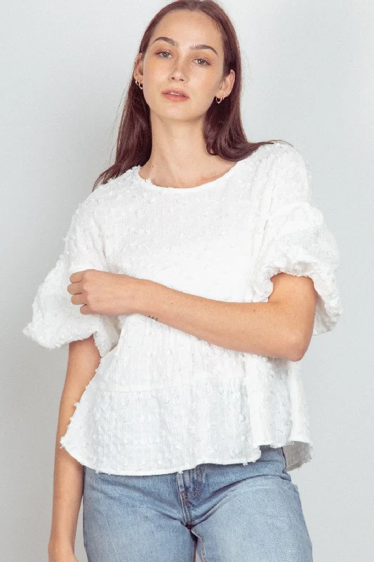Pom Pom Top Polished Women's Silk