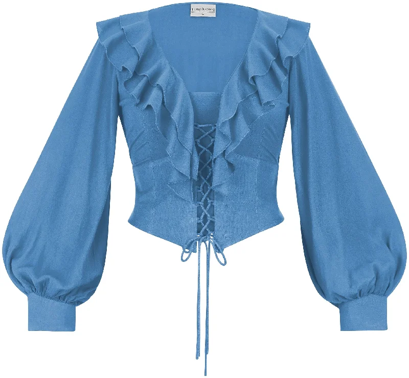 Bonny Limited Edition Aegean Blue Relaxed Women's Beachy