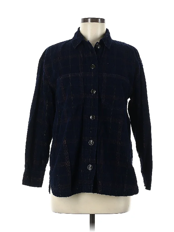 Long Sleeve Button-Down Shirt Dapper Women's 1920S