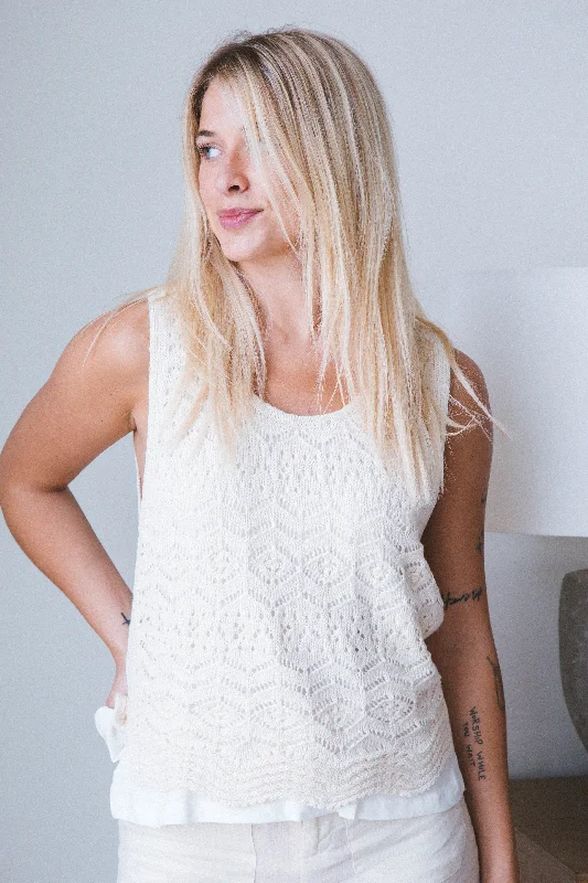 Flow With It Top, Eco Natural | Sanctuary Preppy Women's College