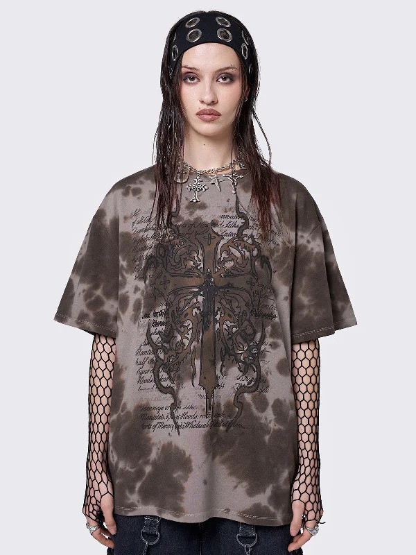 Mysterious Tie Dye T-shirt Gym
