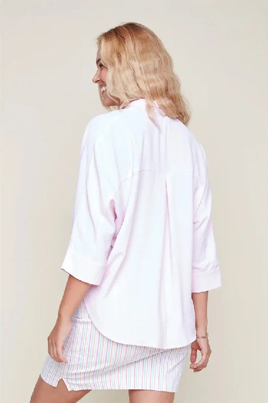 R. 5043 Button Blouse Cashmere