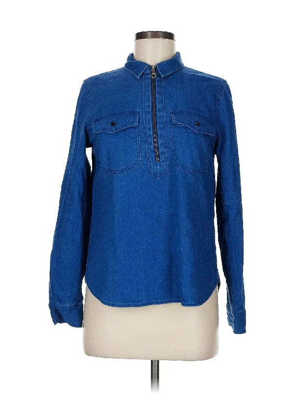 Long Sleeve Blouse Dynamic Women's High - energy