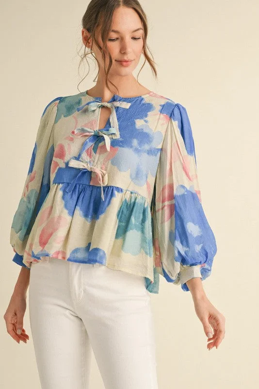 No Blue Days Top Stylish Women's Neon