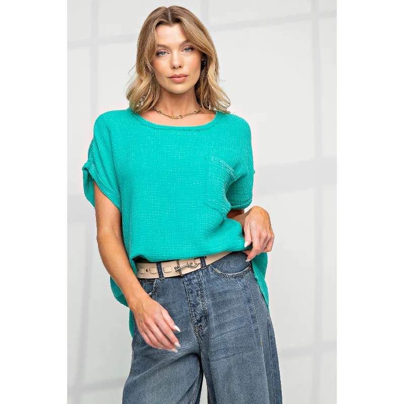 The Dreamy Mineral Washed Top British Gentlewoman Style