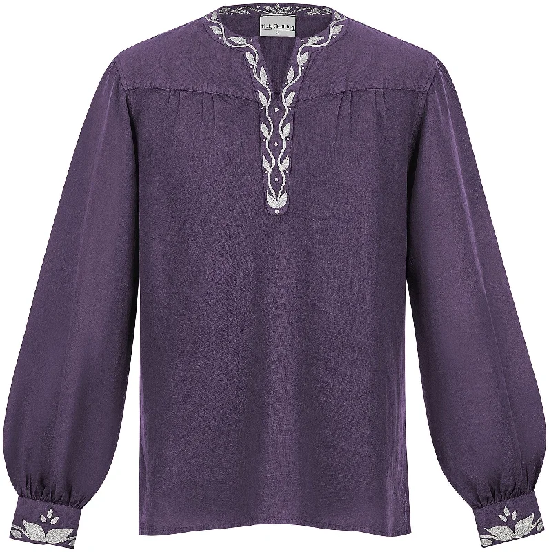 Orion Limited Edition Midnight Lavender Casual Women's Loose - fitting