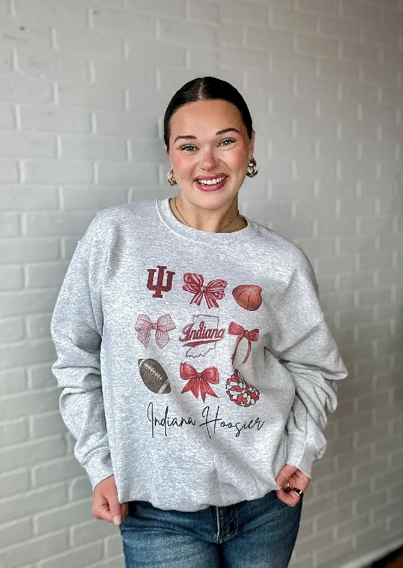 Indiana Hoosiers Crewneck Contemporary 