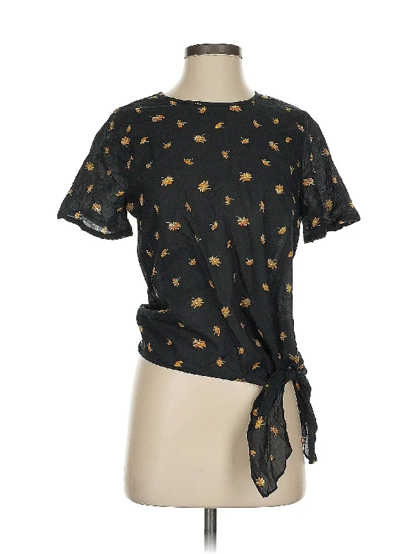 Short Sleeve Blouse British Gentlewoman Style