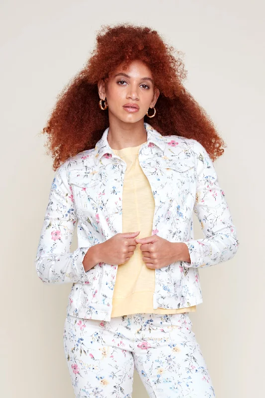 R. 3844 Floral Jacket garde