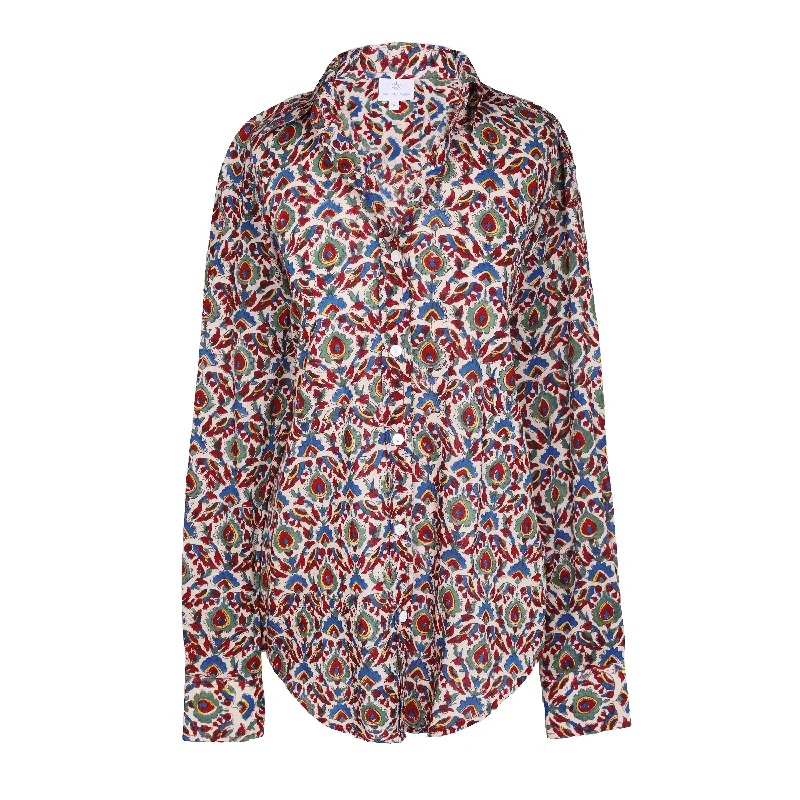 Paradise Women's Cotton Blouse Laid - back Women's Style