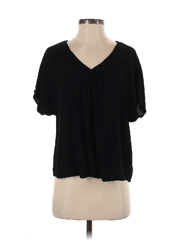 Short Sleeve Blouse Unique Women's Upcycled