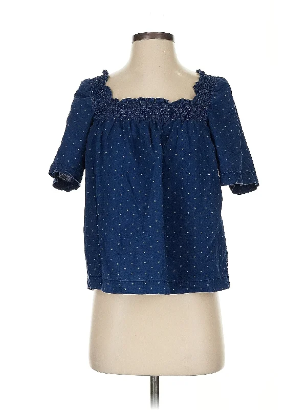 Short Sleeve Blouse Feminine Women's Style 