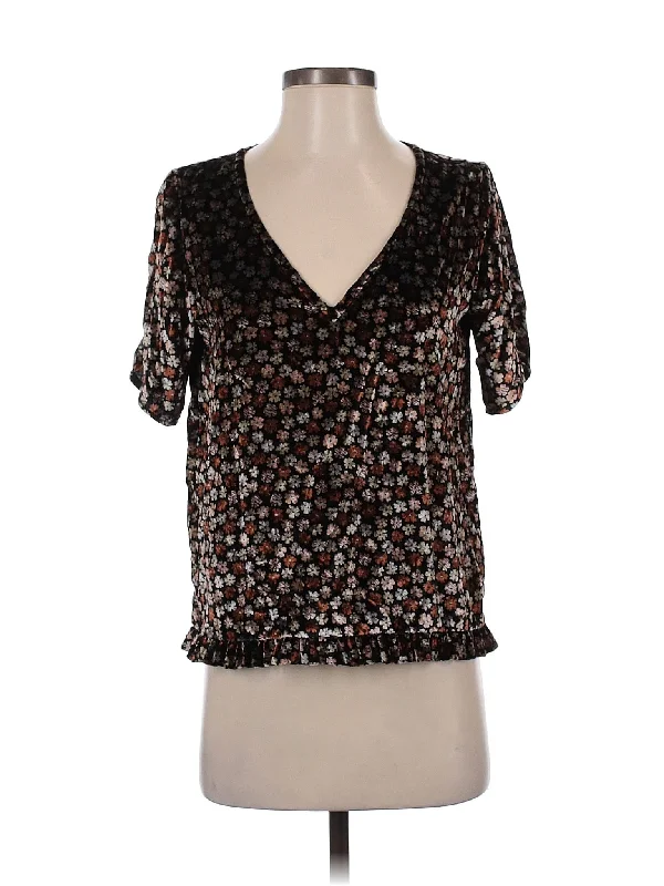 Short Sleeve Blouse Luxurious Women's High -  end