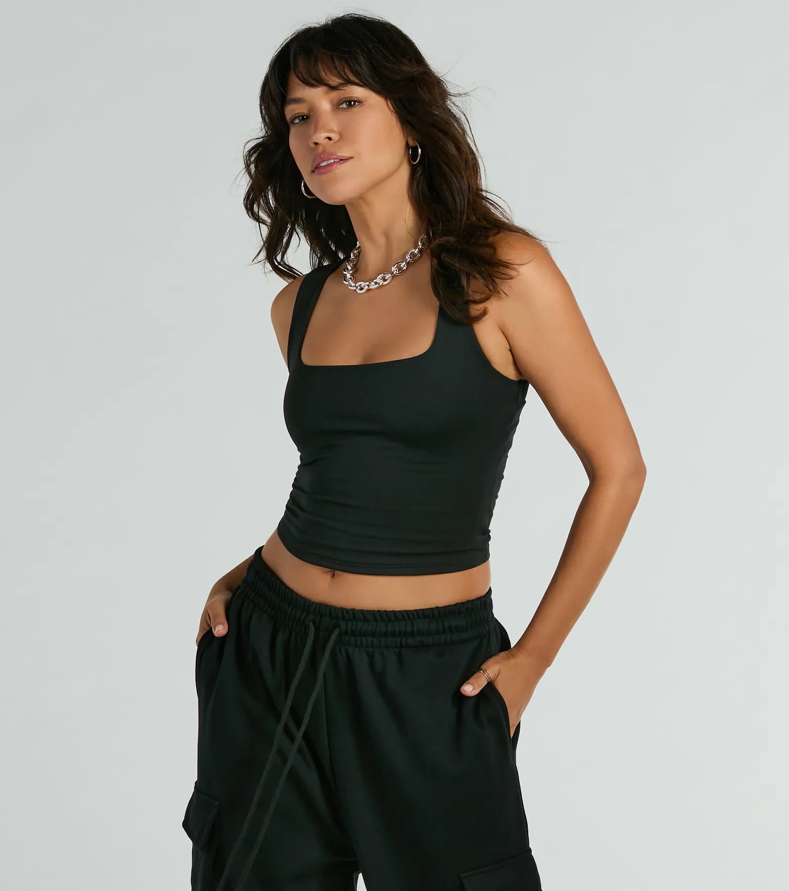 Let's Get Away Open Back Sleeveless Crop Top Artistic Women's Avant - 