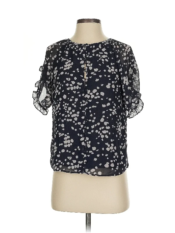 Short Sleeve Blouse Confident Women's High - fashion