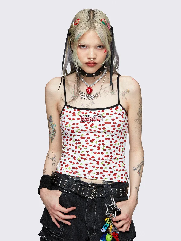 Cherry Fields Cami Top Laid - back Women's Style