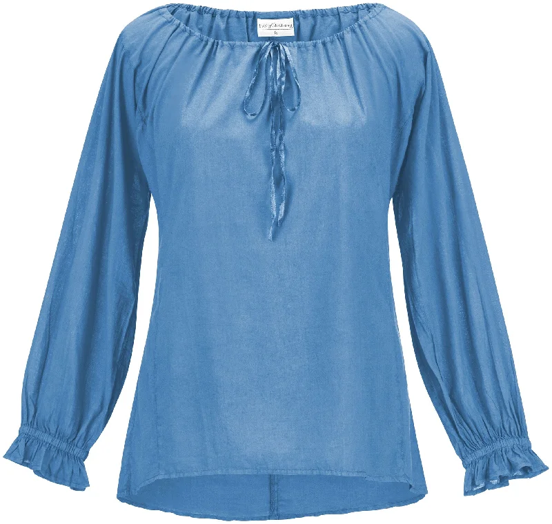 Renée Tunic Limited Edition Aegean Blue Cashmere