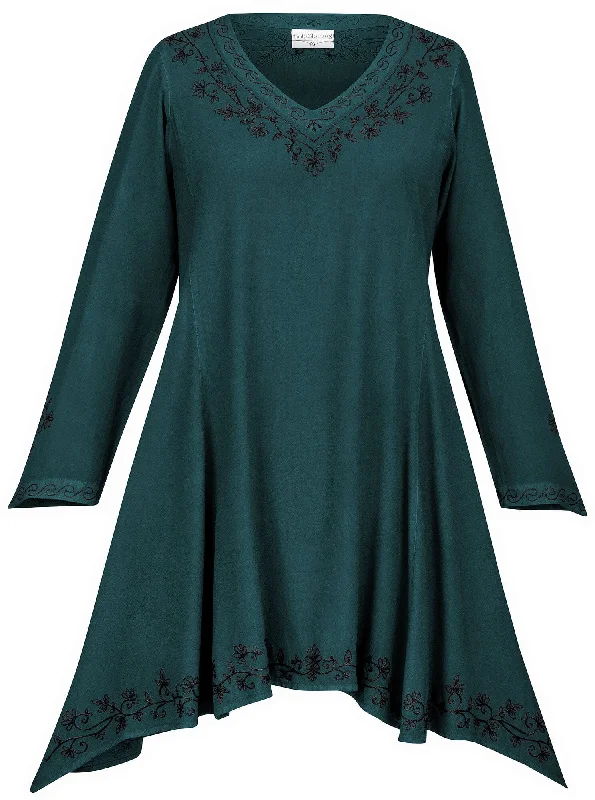 Teal Peacock