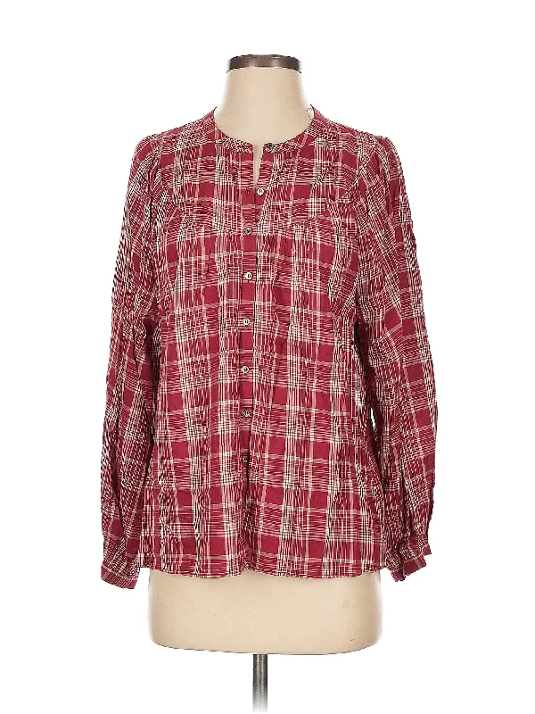 Long Sleeve Blouse Casual Women's Japanese 