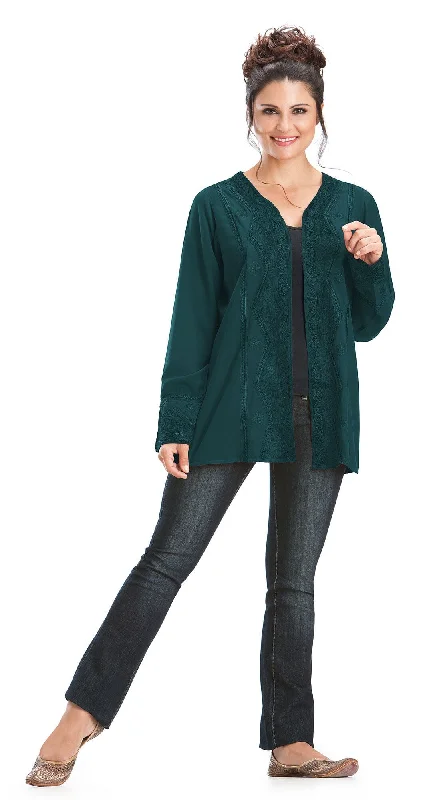 Teal Peacock