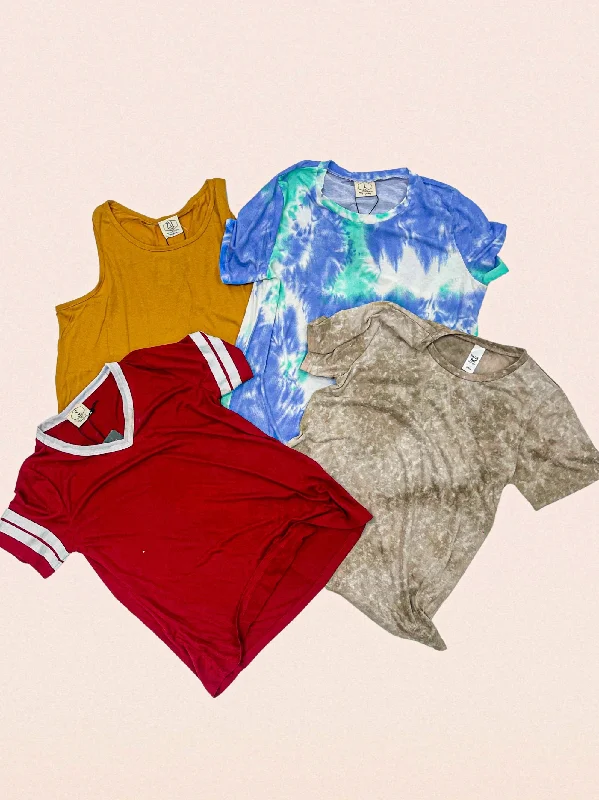 BTBP - Boutique Tops Bundle Pack 4 for $20 Relaxed Women's 