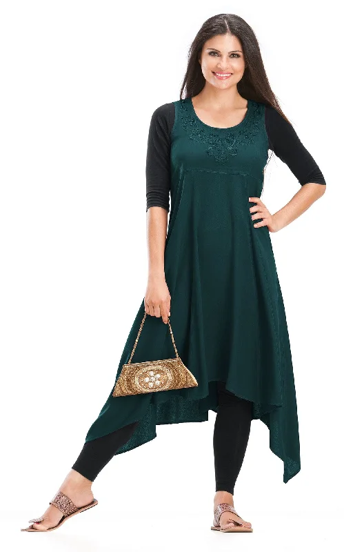Teal Peacock