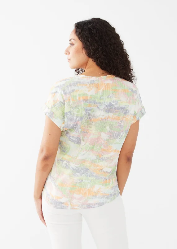 FDJ 7366397 Short Sleeve Dolman Bahama Shirt Business