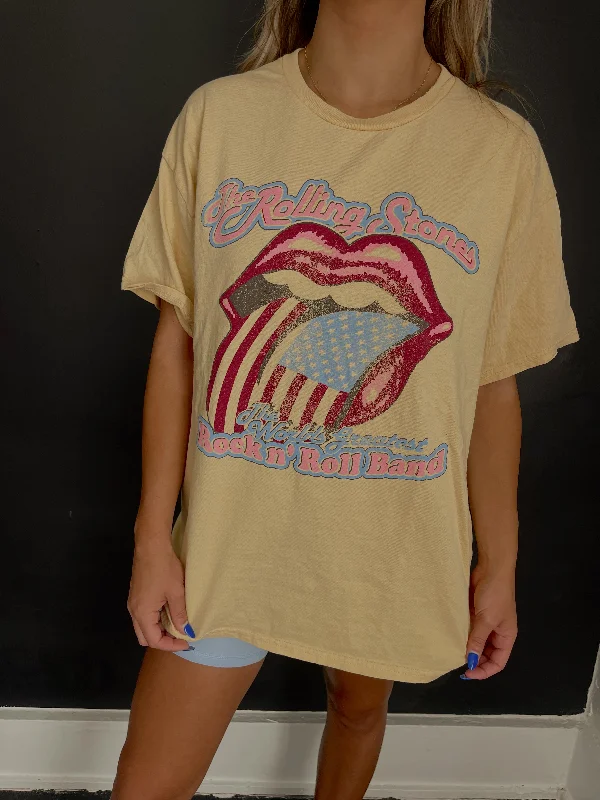 Rolling Stones Tee Refined Women's Velvet