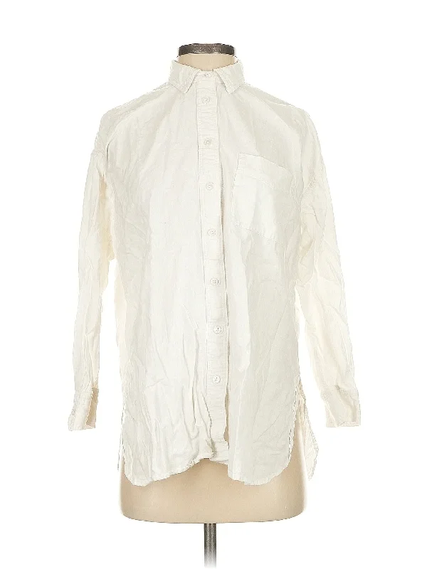 Long Sleeve Button-Down Shirt Artistic Women's Avant - 
