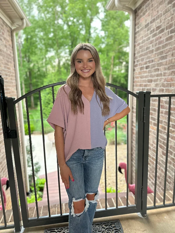 My Sassy Toned Top Laid - back Women's Style