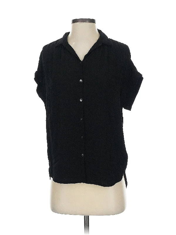 Short Sleeve Blouse Sleek Women's 
