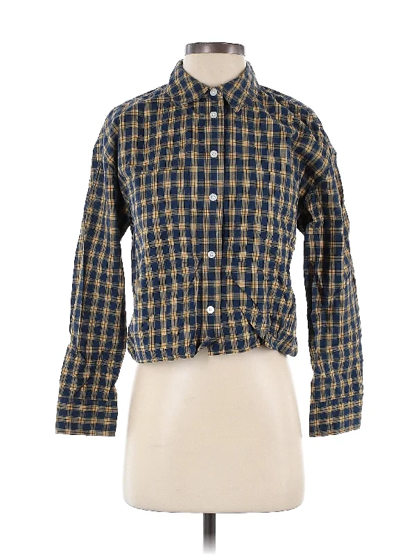 Long Sleeve Button-Down Shirt Country