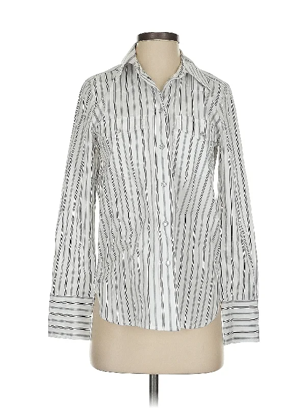 Long Sleeve Button-Down Shirt Bohemian Women's Free