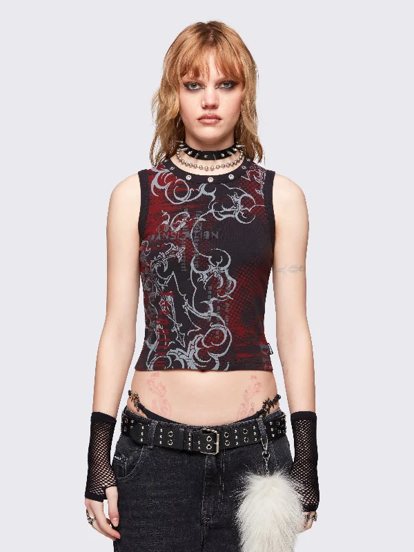 Forgotten Vest Top Tough Women's Military - inspired